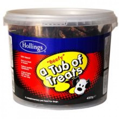HOLL.TUB OF TREATS BEEF