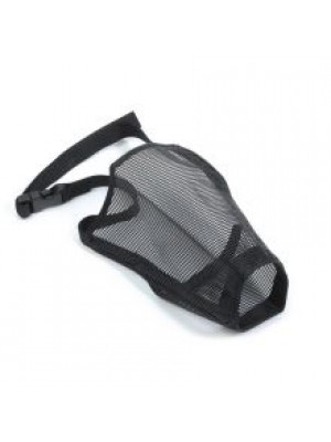 AN MESH DOG MUZZLE