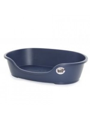PLASTIC DOG BED NO4 BLUE