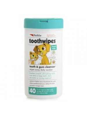 PETKIN TOOTHWIPES