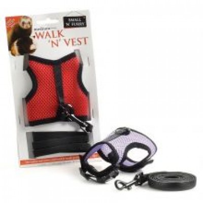 SNF WALK N VEST N LEASH