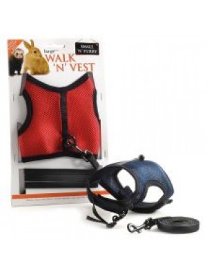 SNF WALK N VEST N LEASH