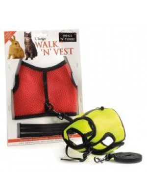 SNF WALK N VEST N LEASH