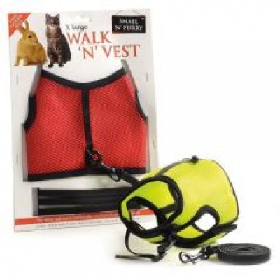 SNF WALK N VEST N LEASH