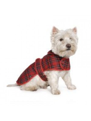 AN HIGHLAND RED TARTAN
