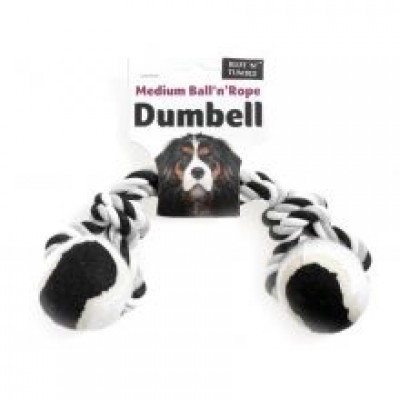 TENNIS BALL&ROPE DBEL12"