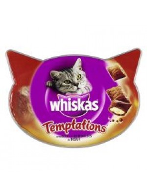 WHISKAS TEMPTATION BEEF