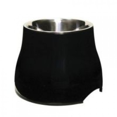DOGIT ELEVATED DISH BLK