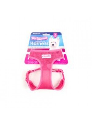 AN COMF MESH HARNESS PNK
