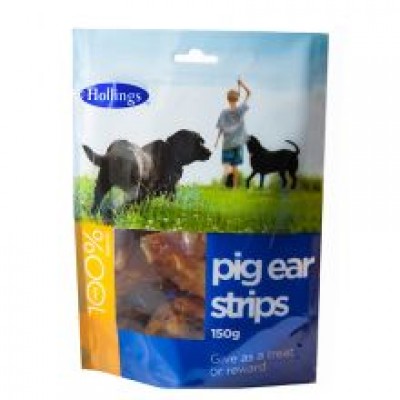 HOLL.PIG EAR STRIP  P/PK