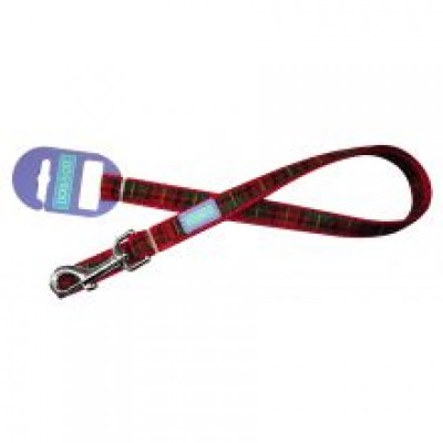 H&B TARTAN LEAD RED MED