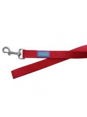 H&B NYLON LEAD RED LGE