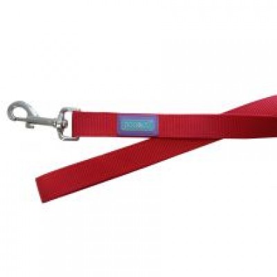 H&B NYLON LEAD RED LGE