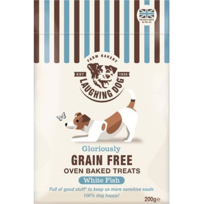 Laughing Dog Grain FreeFish Biscuit Treat 200g